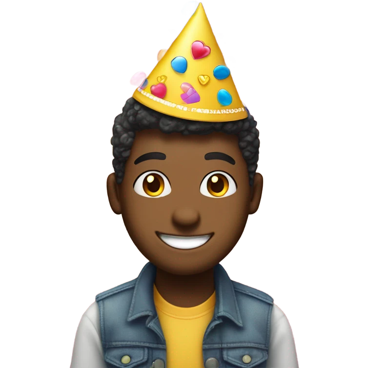 Generate a cute emoji for happy birthday to the actress emoji