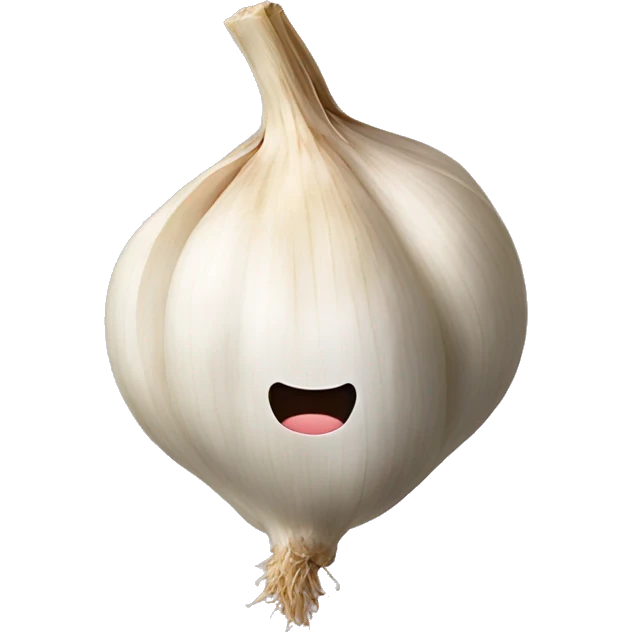 Garlic love emoji