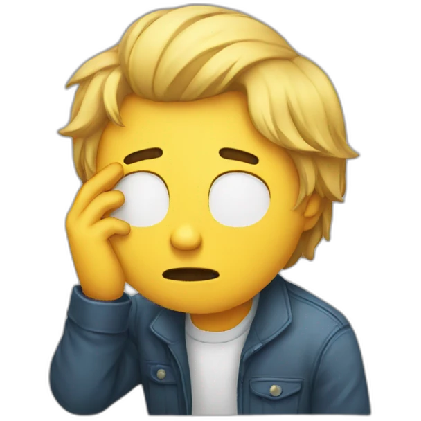 facepalm emoji