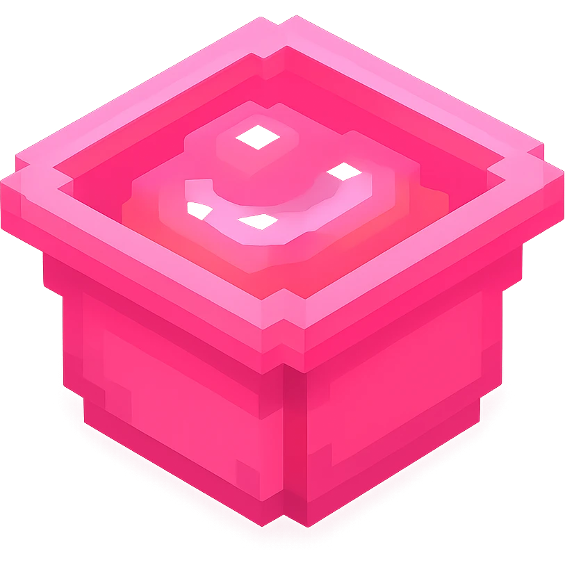 сделай соус из фастфуда розовый светящийся, no background  emoji