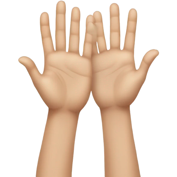 hands ups emoji