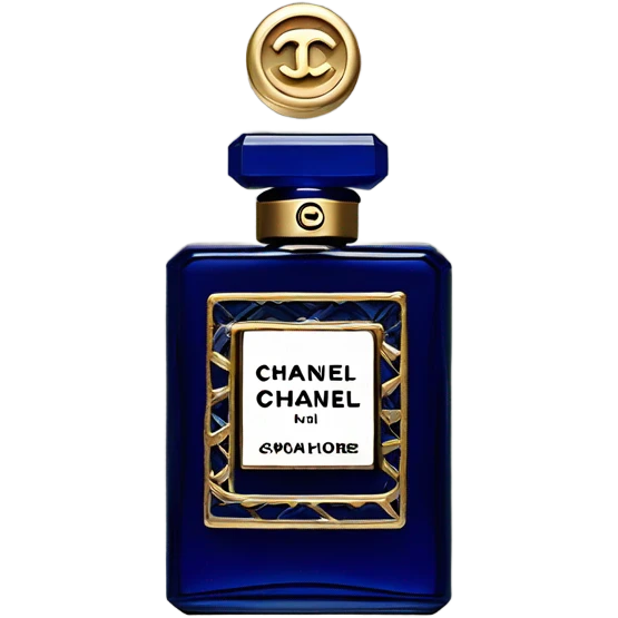 navi blue Chanel perfume emoji