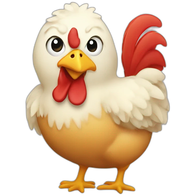 Chicken emoji