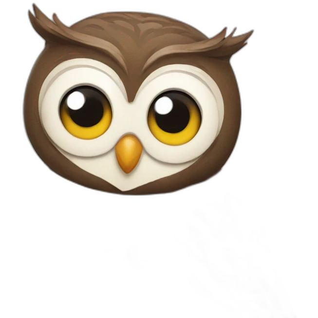 happy owl emoji
