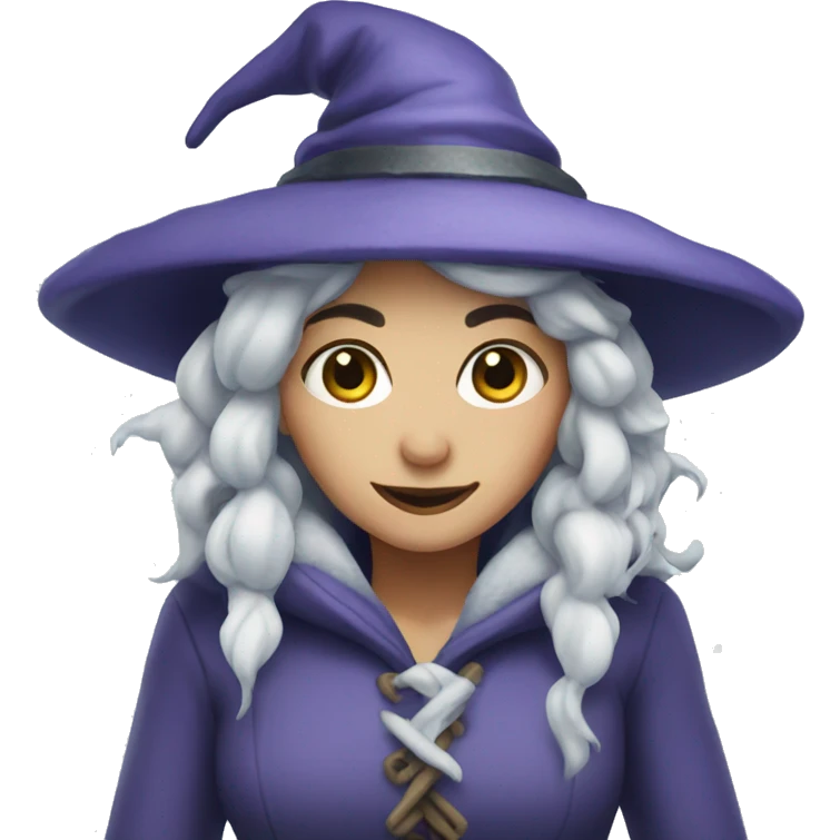 Snow witch emoji