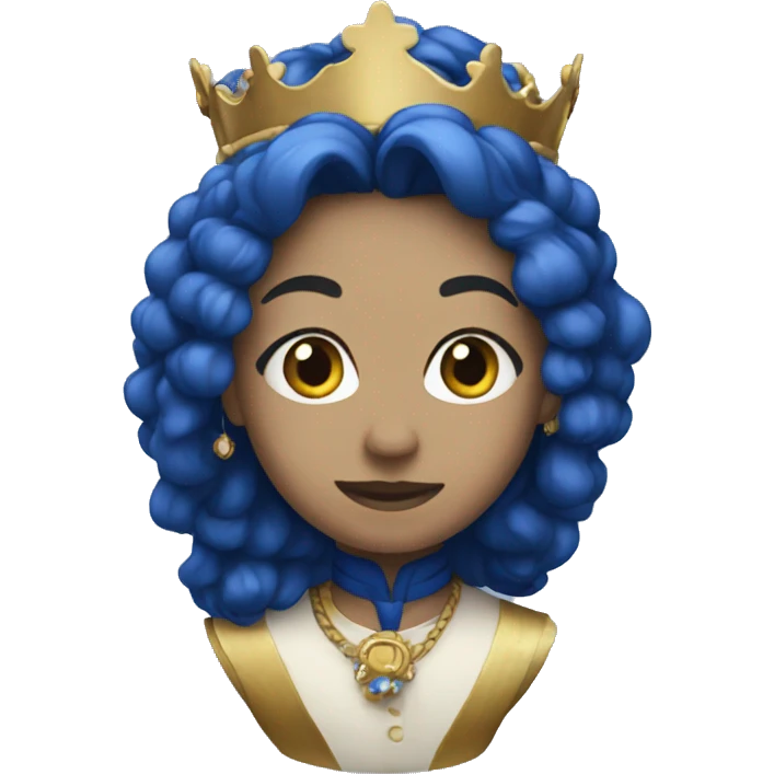 Royal blue emoji