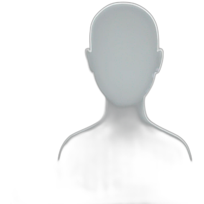 Invisible Human Outline emoji