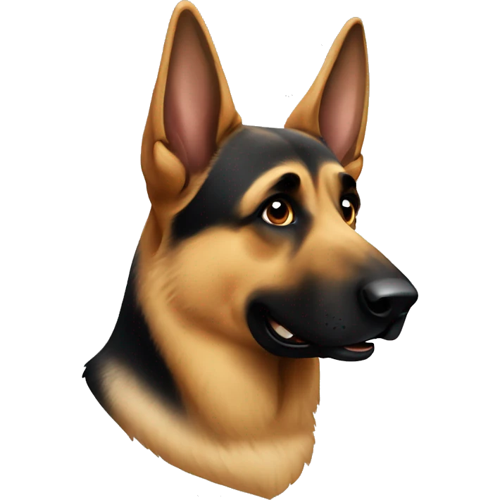 german shepherd  emoji