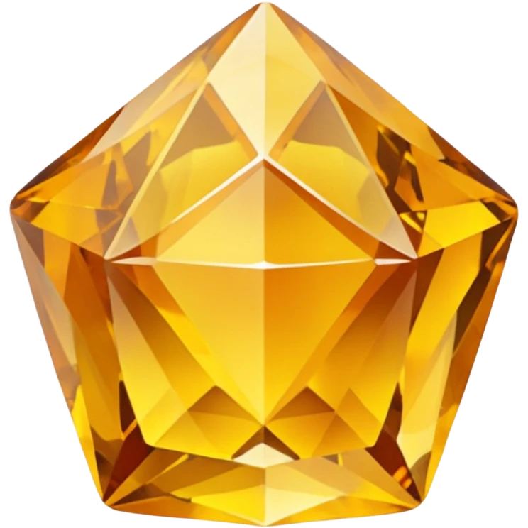 Citrine crystal  emoji