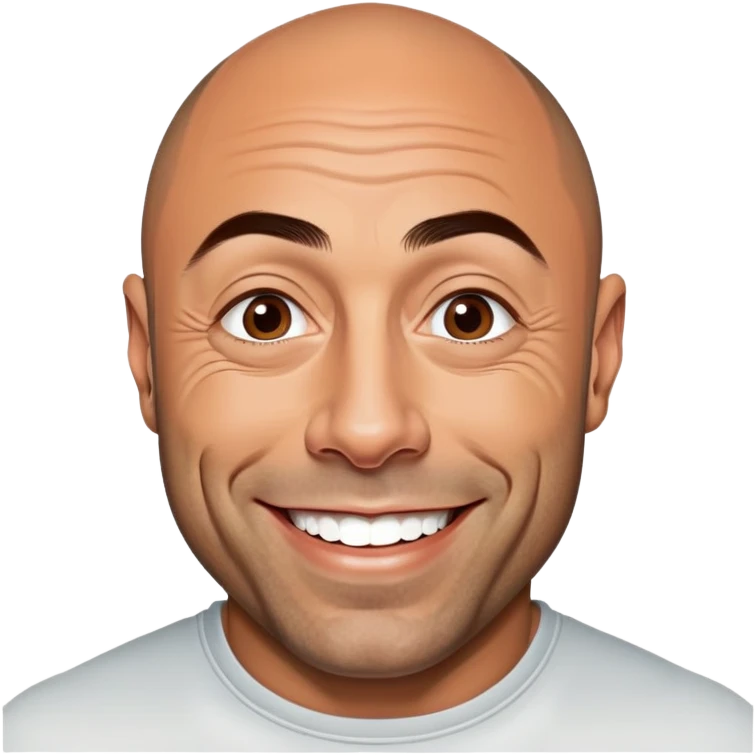 generate realistic detailed joe rogan podcast emoji