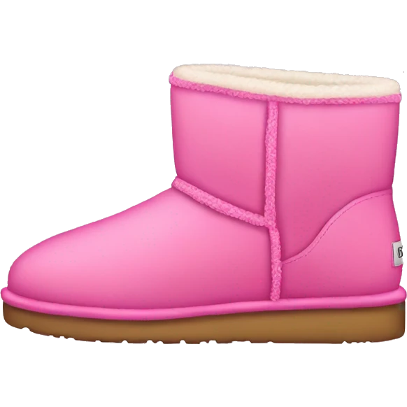 Pink uggs  emoji