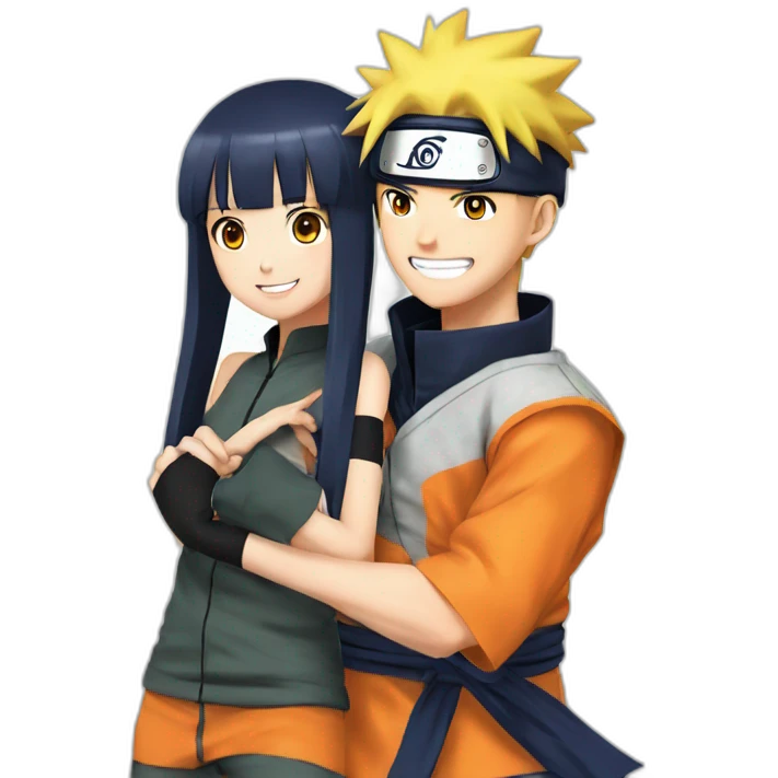 Naruto and hinata emoji