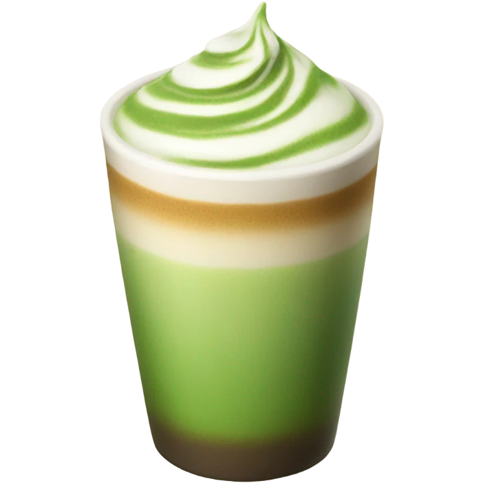 Matcha latte  emoji