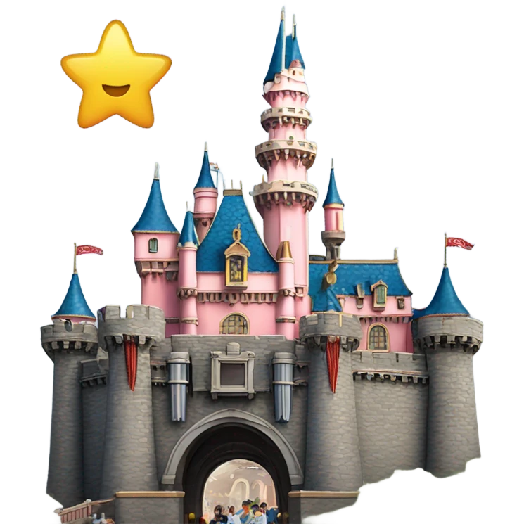 Castillo de Disneyland Hong Kong emoji