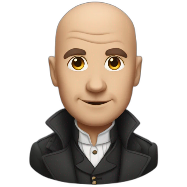 bald sherlock holmes emoji