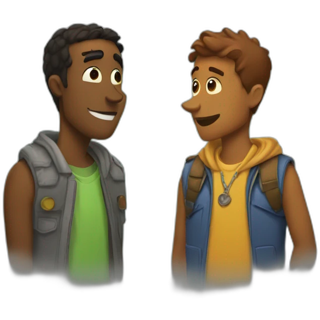 Ya bois scooby and scrappy emoji