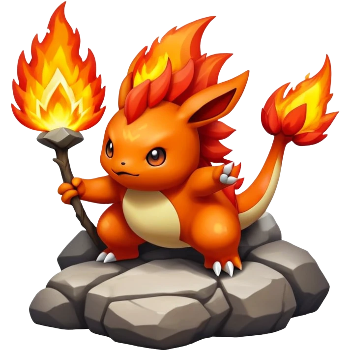 Elemental natural Pokémon-Fakémon-creature emoji