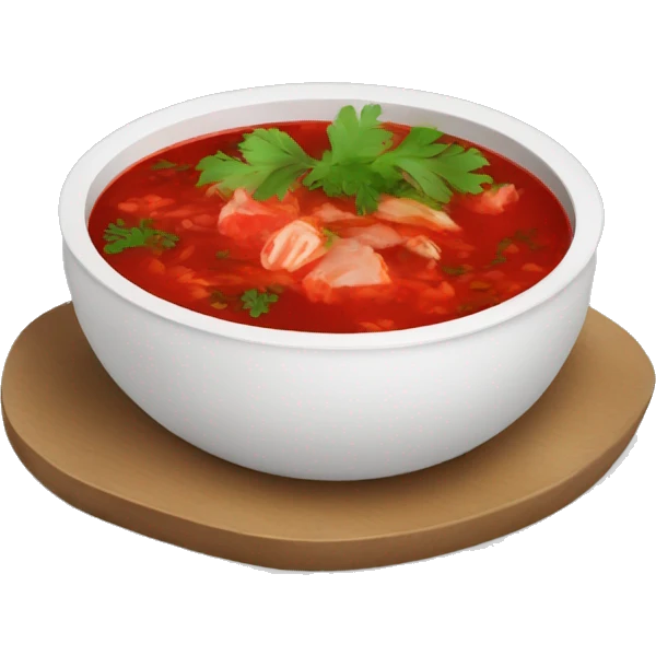 Ukrainian borscht  emoji