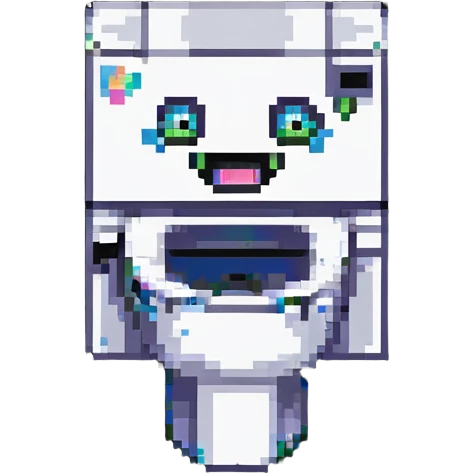 Skibidi Toilet with a face emoji