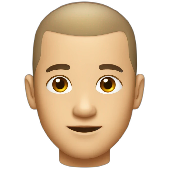 buzz cut emoji