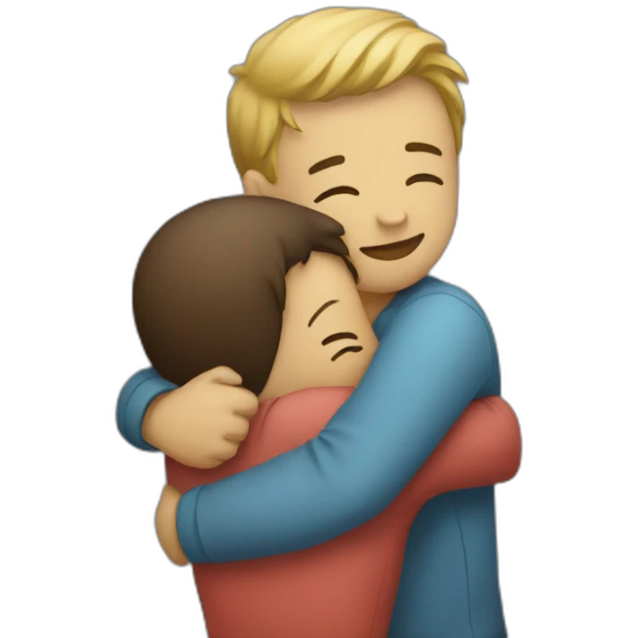 Hugging emoji