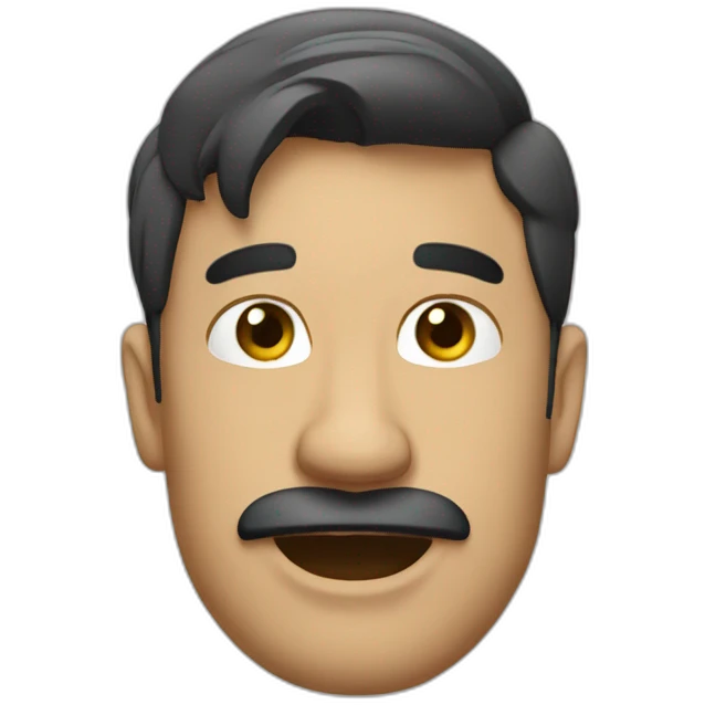 Guapo riendose emoji
