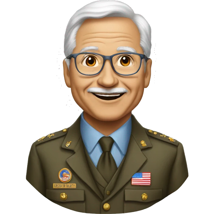 USA democrat leadear Harold Lacosta, 63 years old  emoji