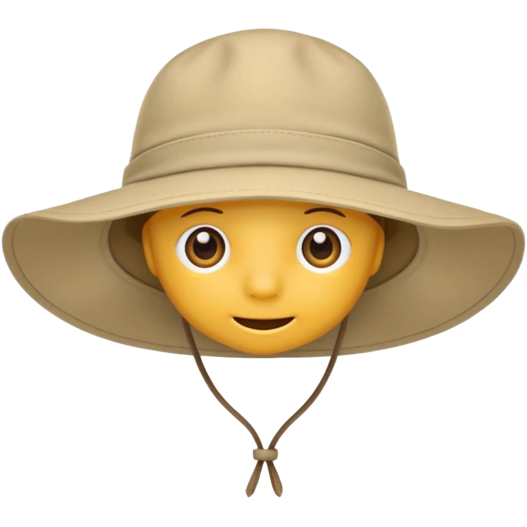 just safari hat emoji
