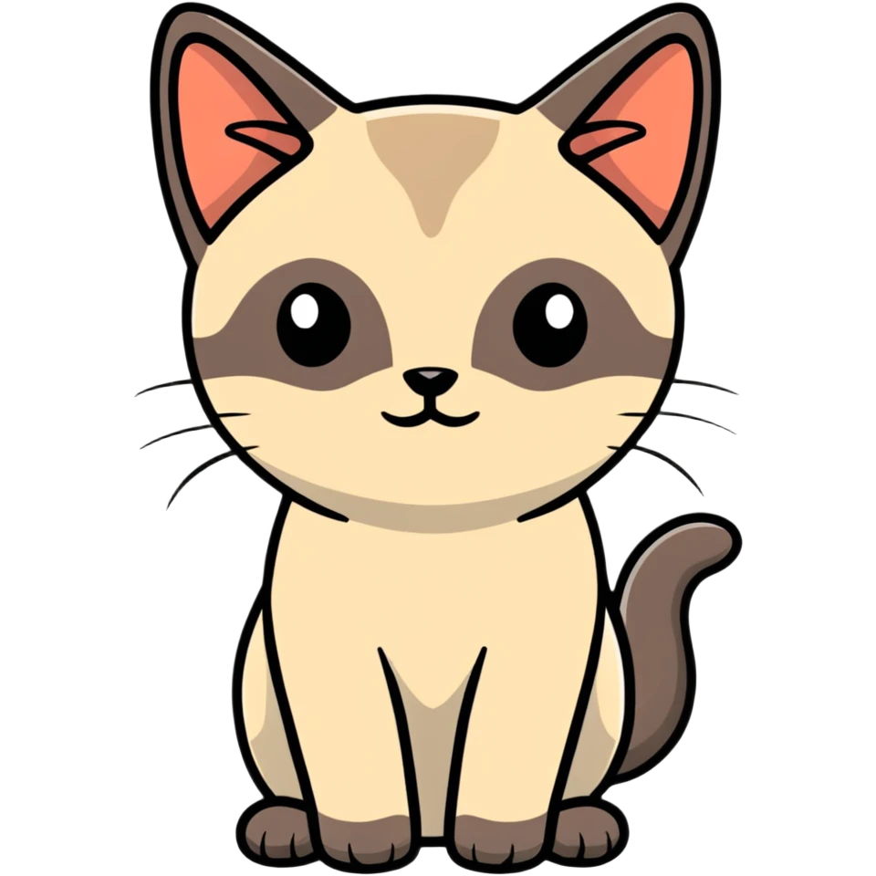 暹罗猫 emoji