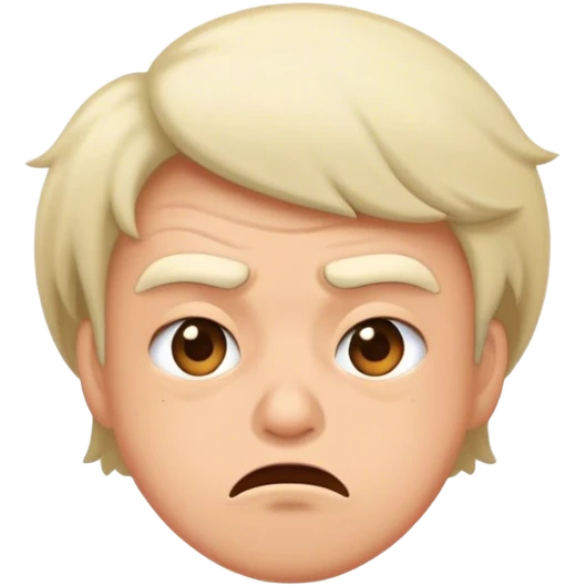 Stank face emoji