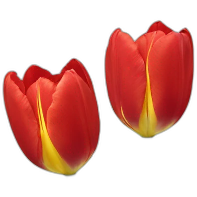 Tulipe rouge emoji
