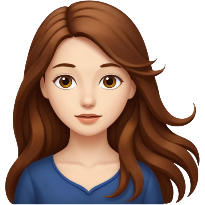 Femme portrait emoji