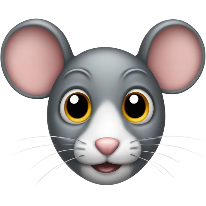 Mouse with x eyes emoji