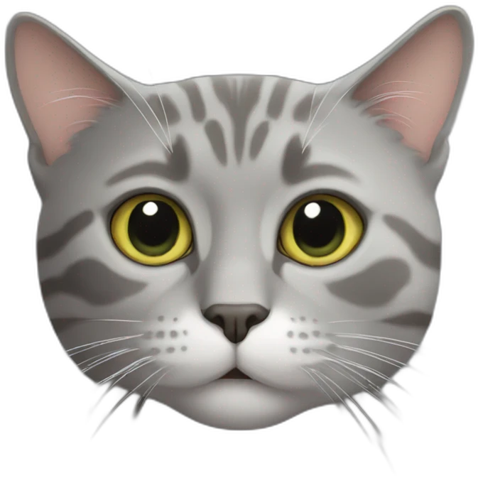 Pepe grey cat emoji