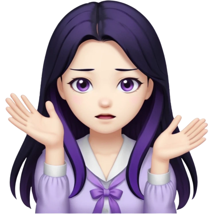 Shinobu Kocho getting touche violently emoji