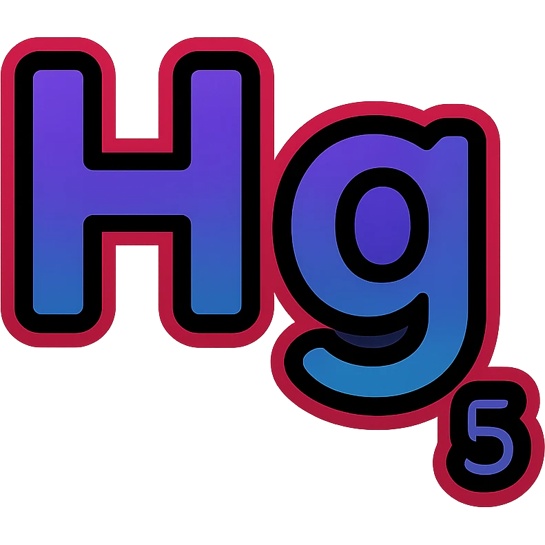 -5s with - and 5 in darker cosmic liquid metal mercury-like purple and blue, s as small subscript, dark red neon glow border emoji