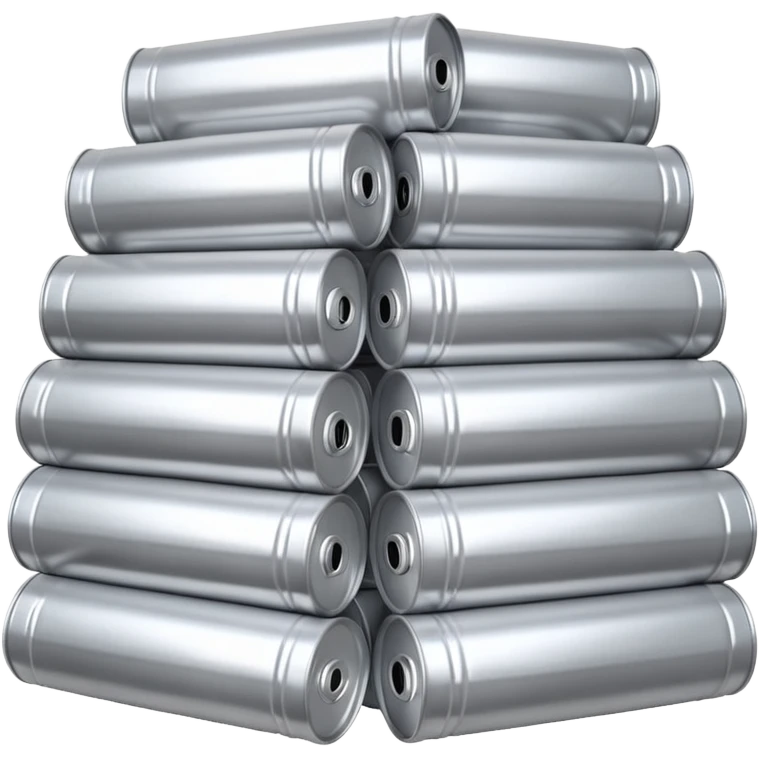 stack of many beer cans emoji