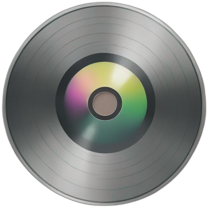 vinyl record emoji