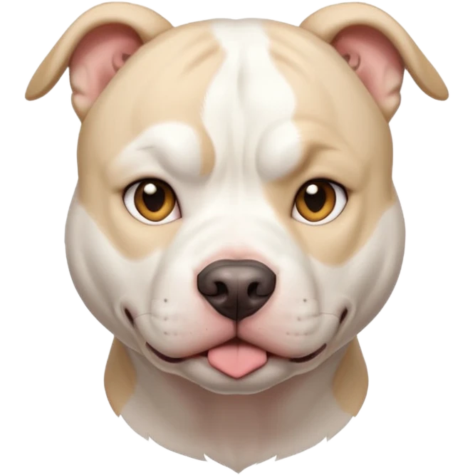 femail white pitbull emoji