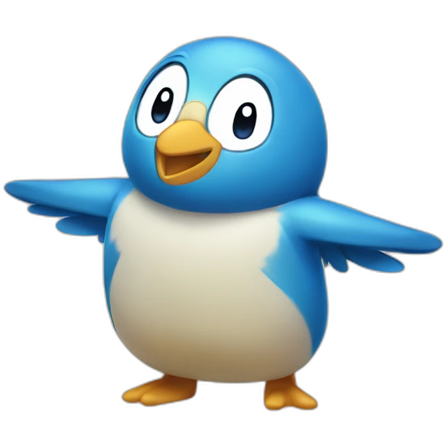 Piplup dabbing emoji