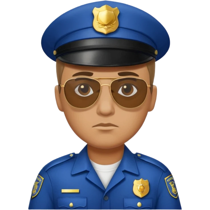 police with sunglasses  emoji