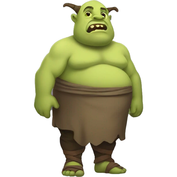 Pregnant ogre emoji