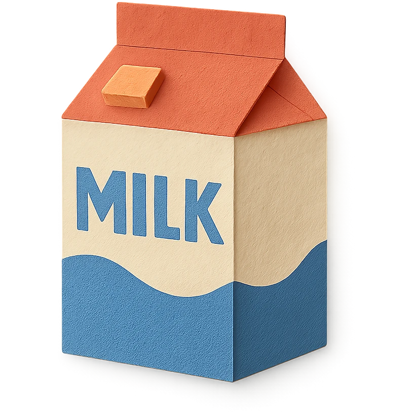 milk emoji