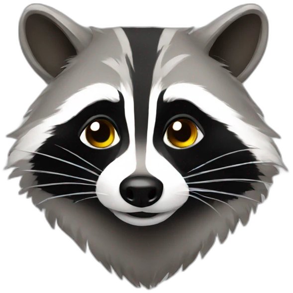 raccoon emoji