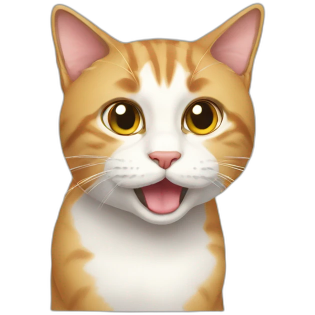 Cat hungry  emoji