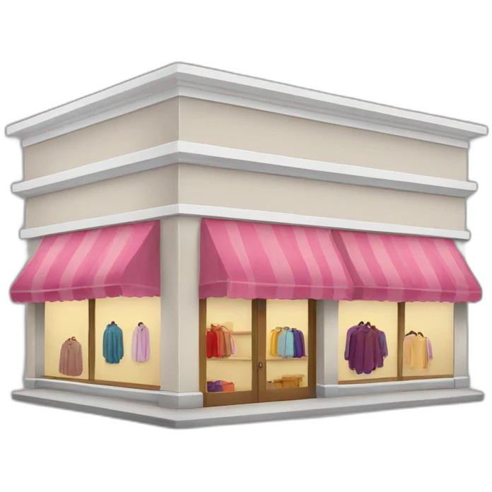 clothes shop emoji