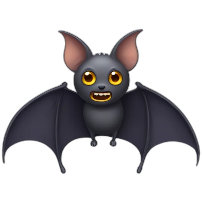 bat with human legs emoji