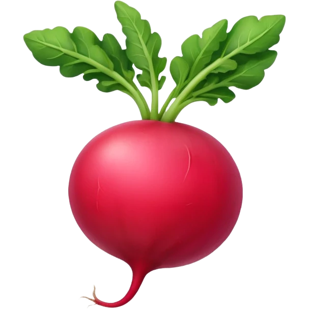 radish emoji