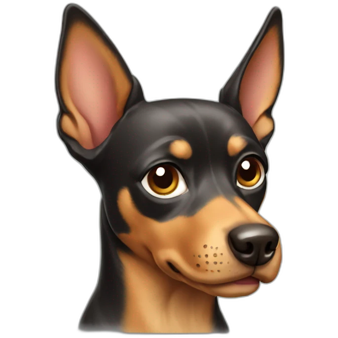 pincher dog emoji