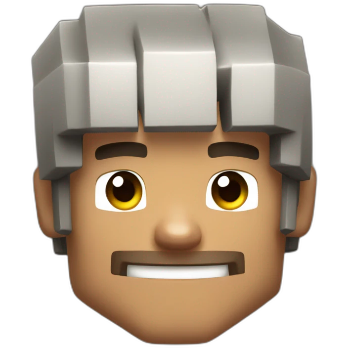 Steve from Minecraft emoji